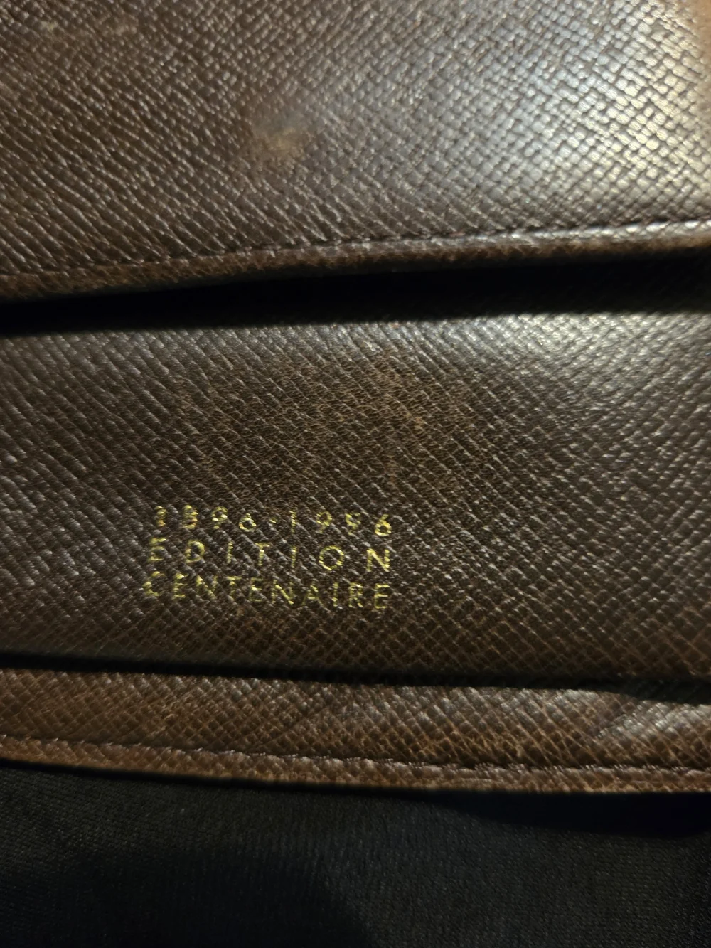 Louis Vuitton Brown Checkered Card Holder - Damier Canvas